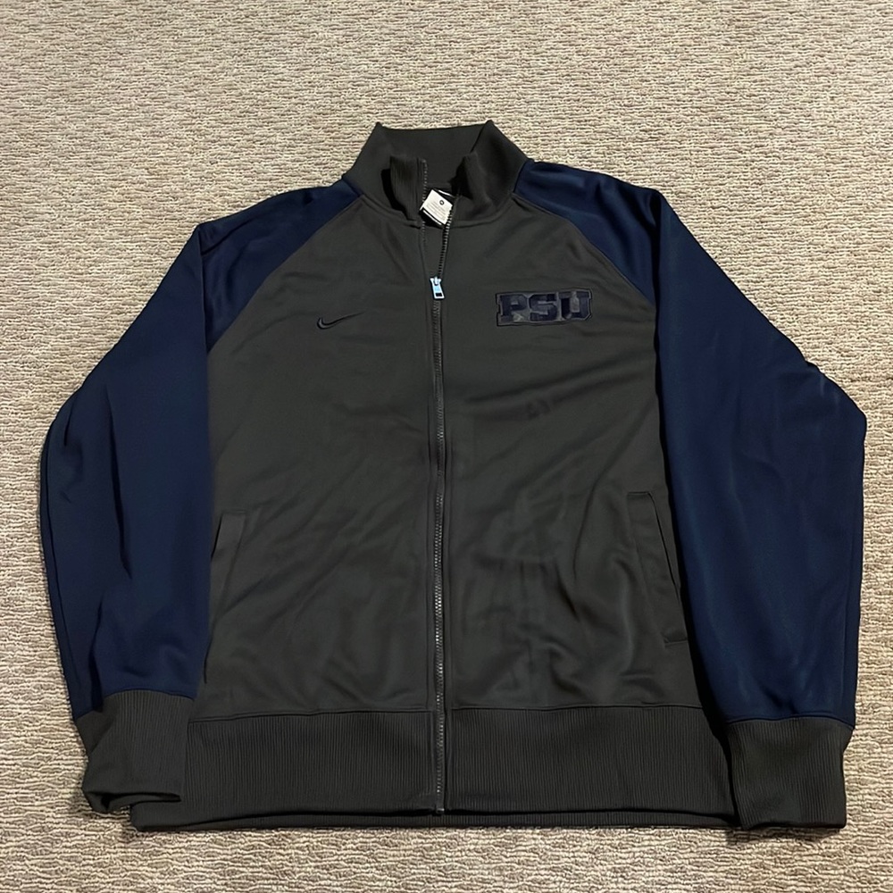 Penn State Nike Long Sleeve Zip Up Jacket